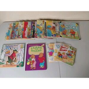 Berenstain Bears First Time Book Lot of 20 + 2 Hardback & 4 Mini Books 80's-90's